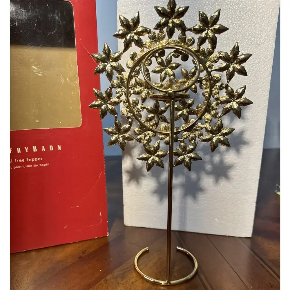 Pottery Barn snowflake slight findings